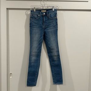 Madewell High Rise Skinny Crop